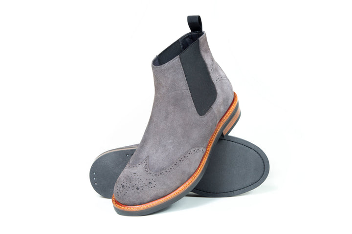 Positano Grey Chelsea Boots