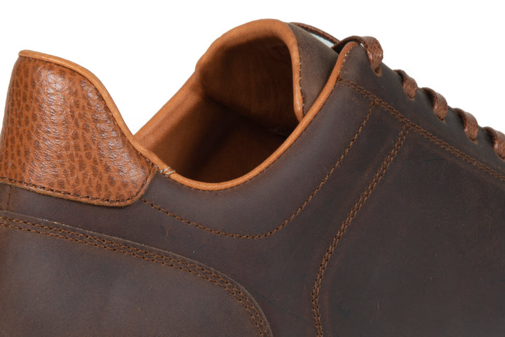 Brunello Sneakers Brown Leather