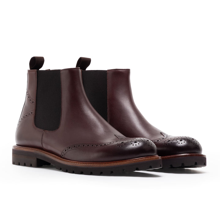 Positano Chelsea Boots Red Wine