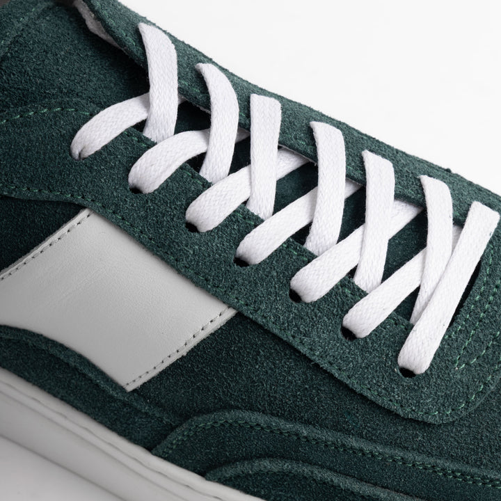 Gio Sneakers Green Suede