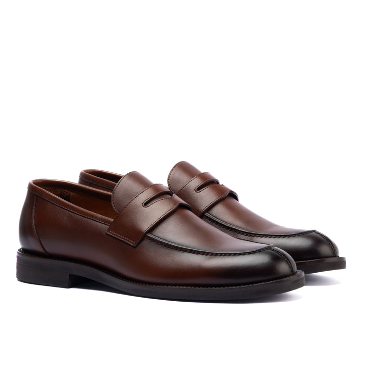 The Roma Penny Loafer - Cognac
