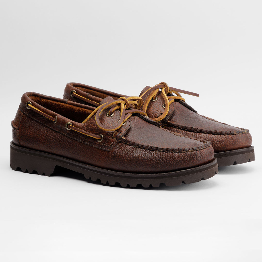 Heritage Dark Brown Grain Leather