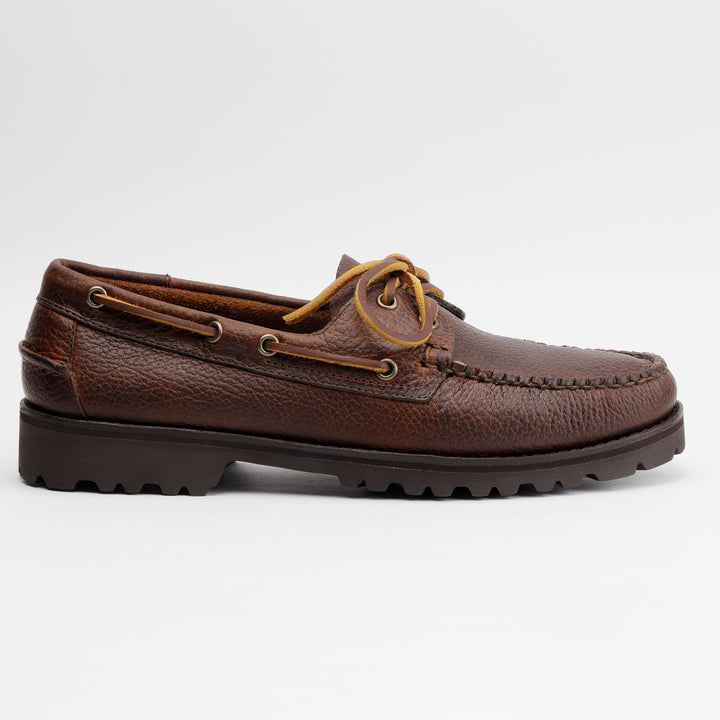 Heritage Dark Brown Grain Leather