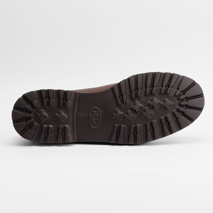 Heritage Dark Brown Grain Leather