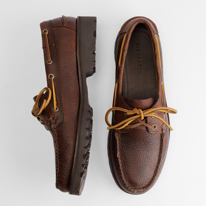 Heritage Dark Brown Grain Leather