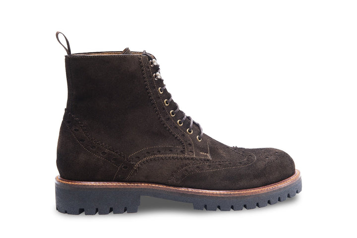 San Gimignano Derby Boots Dark Brown