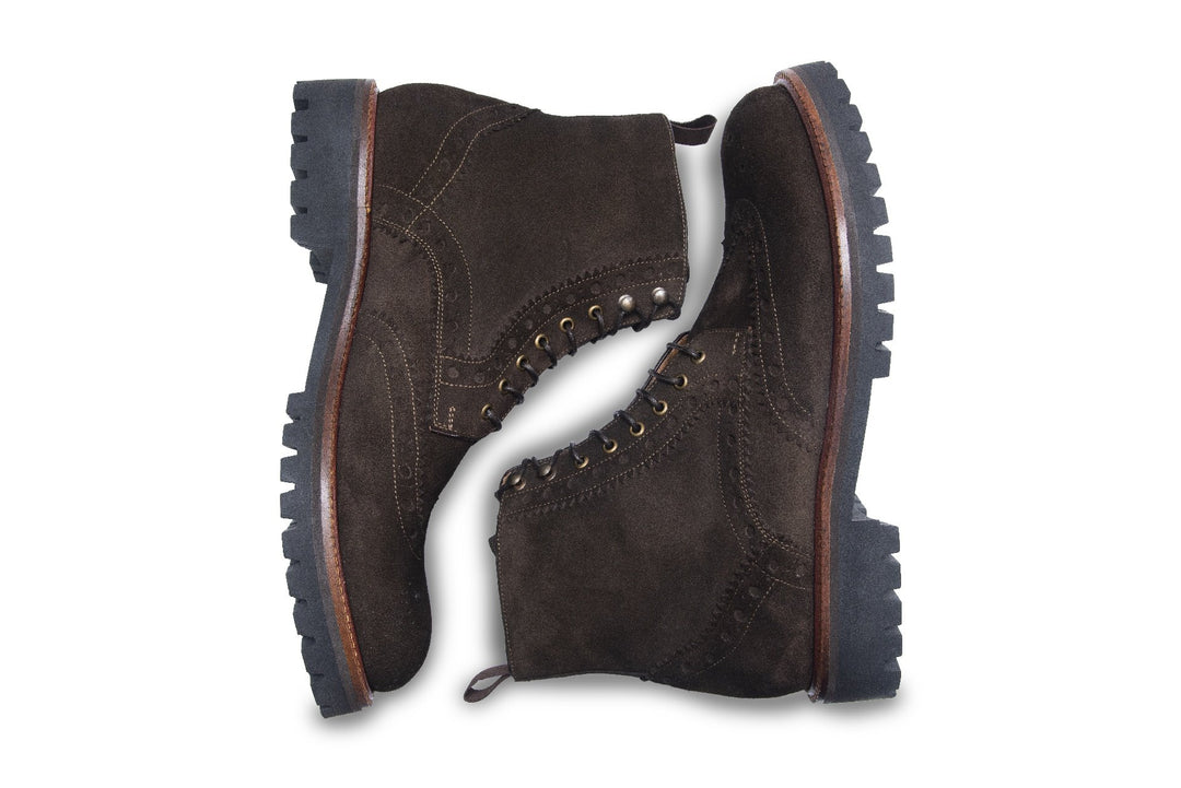 San Gimignano Derby Boots Dark Brown
