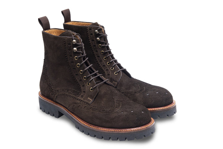San Gimignano Derby Boots Dark Brown